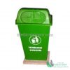 Thùng rác nhựa composite đế đá 50L