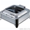 Lò hâm buffet vuông nắp kiếng inox