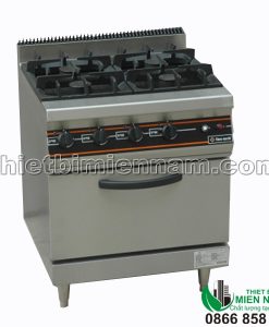 Bếp Âu 4 họng có lò nướng