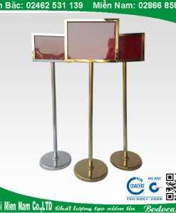 Bảng chỉ dẫn đứng khổ A3 - Bodoca