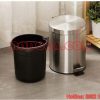 Thùng rác đạp chân inox nhập khẩu cao cấp