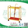 Kệ treo dù mạ vàng 18 ô không khóa-Bodoca