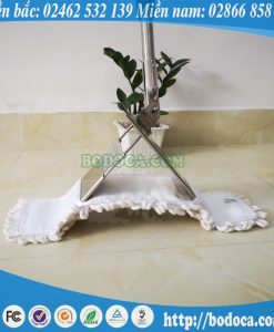 Cây lau nhà 45cm nùi cotton trắng