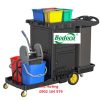 Xe đẩy vệ sinh có nắp đậy AF08190H