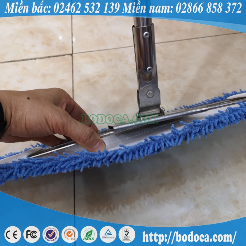 Cây lau nhà bản dài 80cm giá rẻ 1 Cây lau nhà bản dài 80cm giá rẻ